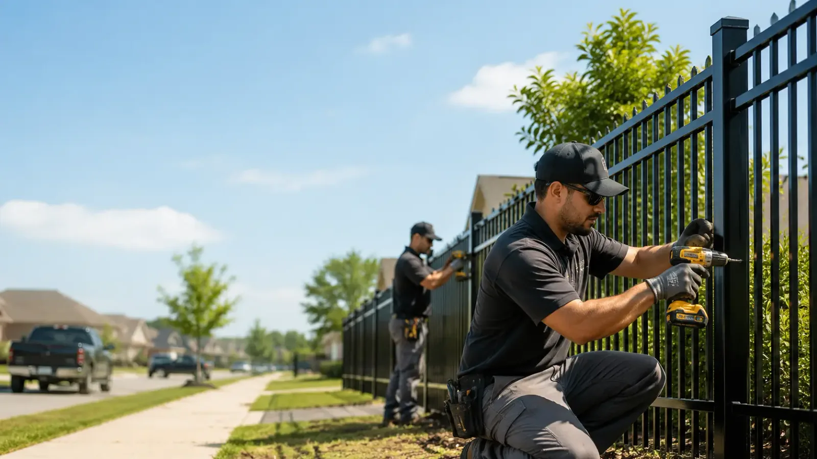 Metal Fence Installation in Kerrick, TX
